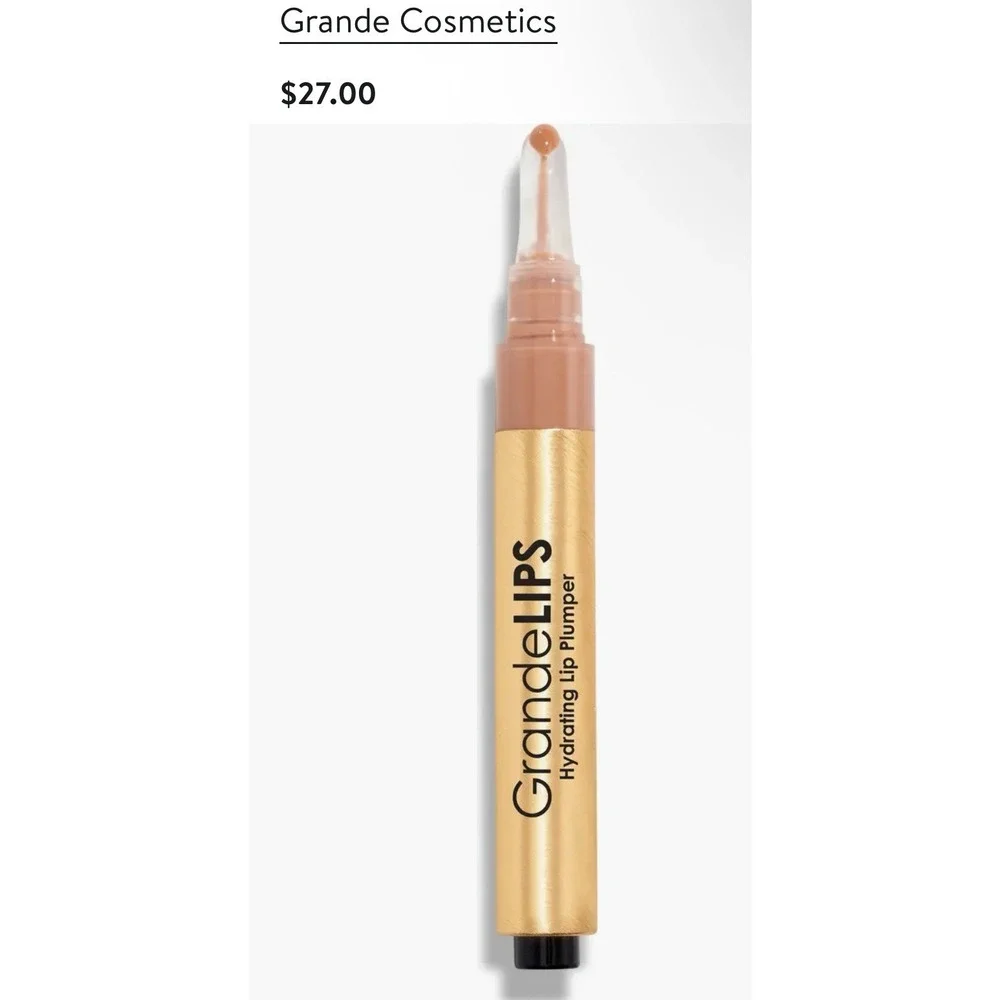 Grande Cosmetics GrandeLips Hydrating Lip‎ Plumper – Cashmere Buff